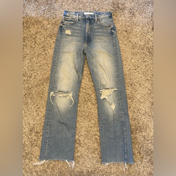 MOTHER Denim - Mother Superior Jeans The Confession High Waisted Rider Skimp Size 26 🔥